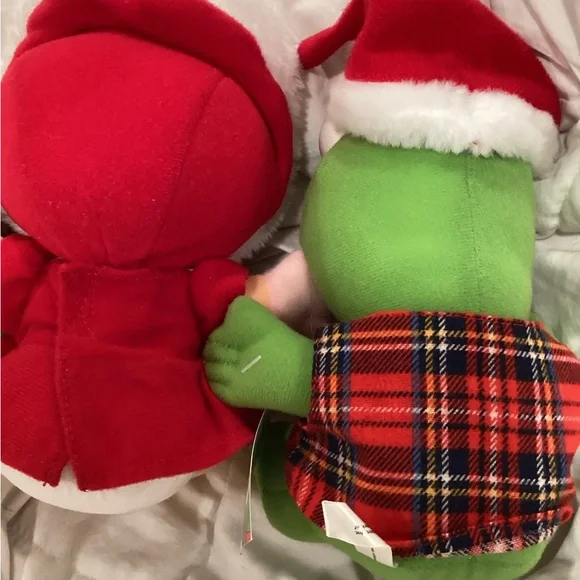 McDonald's 1987 Holiday Miss Piggy & Kermit Plush Duo. NWT original - Picture 8 of 9